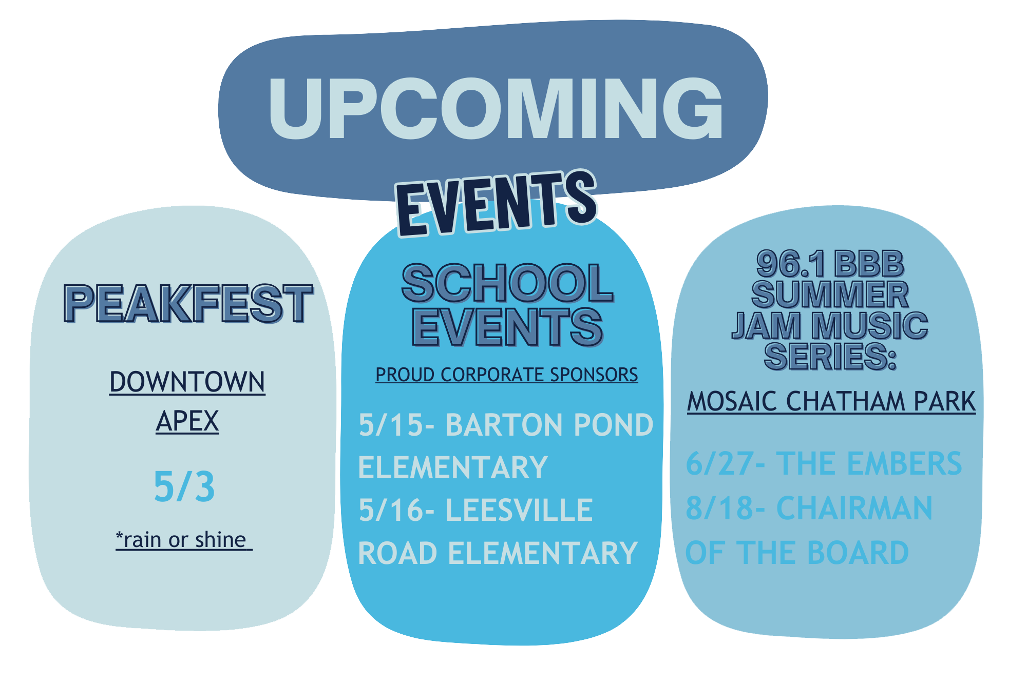 Upcoming Events